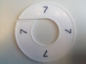 Maatringen 9cm wit